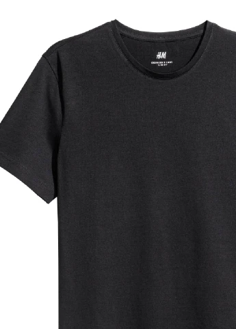 Чорна футболка H&M