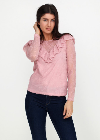 Розовая демисезонная блуза Minimum