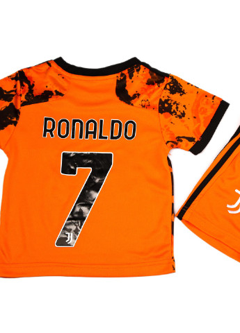 Помаранчевий літній футбольна форма ювентус 164 помаранчевий (2000903913696) No Brand