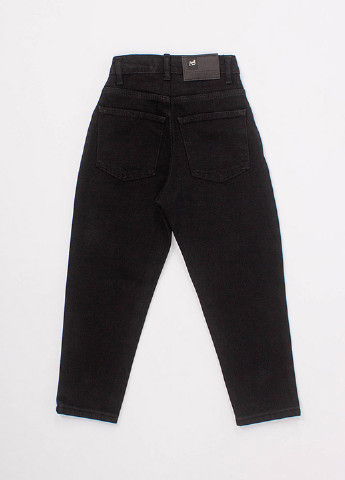 Черные зимние зауженные джинсы Altun