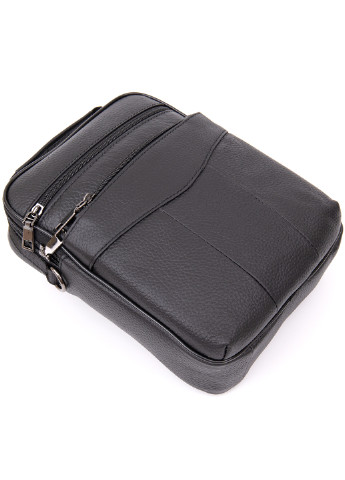 Мужской кожаный мессенджер 18,5х24х6 см Vintage (252131510)