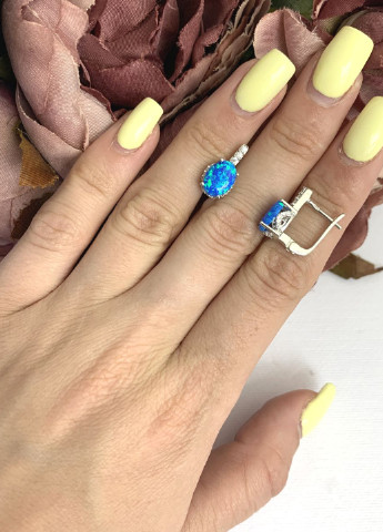 Серьги Silver Flame (233883685)