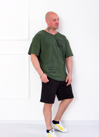 Оливковий (хакі) літній комплект чоловічий 58 білий+хакі носи своє (-057-33-v2) Носи своє 8194