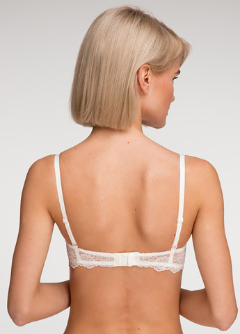 Айворий балконет бюстгальтер Sambario з кісточками поліестер, мереживо