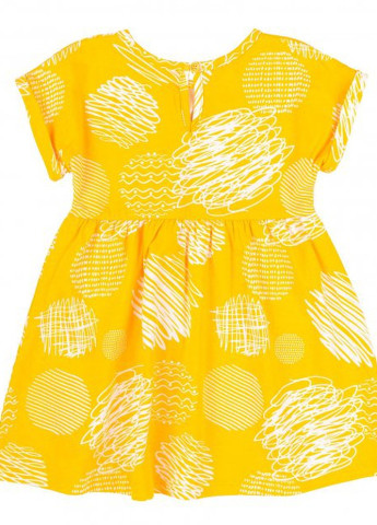 Жёлтое платье для девочки (пл345) жёлтый Бемби (253483482)