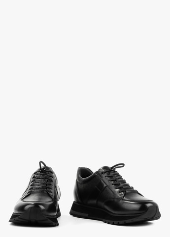 Черные демисезонные кроссовки Le'BERDES