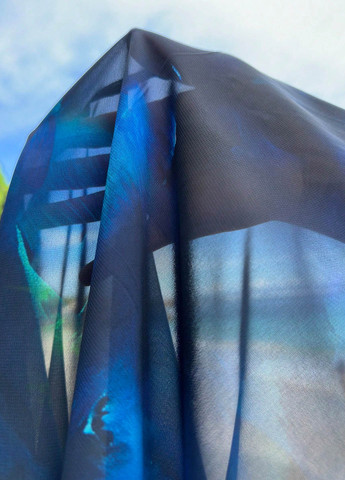 Комбінована пляжна сукня сукня-комбінація, з відкритою спиною SHEIN тай-дай