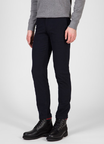 Темно-синие кэжуал зимние зауженные брюки Tommy Hilfiger