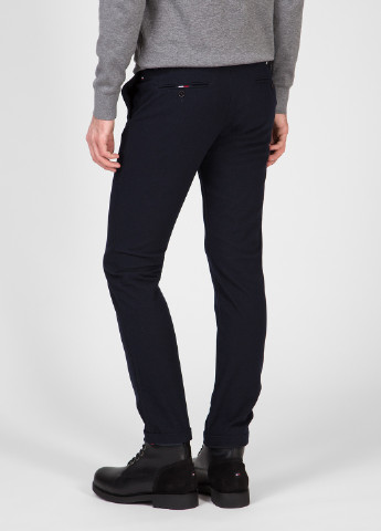 Темно-синие кэжуал зимние зауженные брюки Tommy Hilfiger