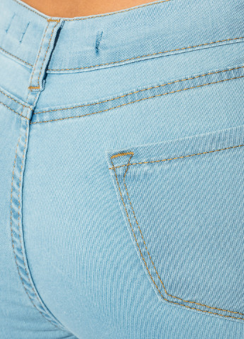 Светло-голубые летние скинни джинсы Time of Style
