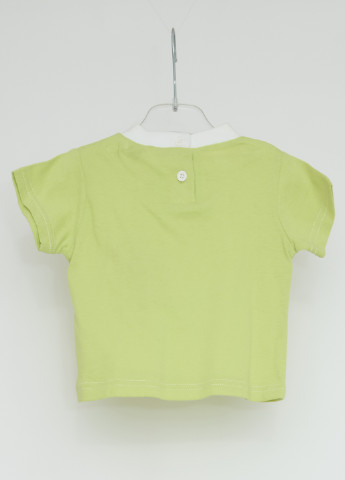 Салатовая летняя футболка с коротким рукавом Marasil
