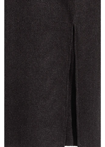 Черная кэжуал юбка H&M