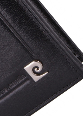 Чоловіче шкіряне портмоне без застібки чорне YS507.1 326 Pierre Cardin (210103820)