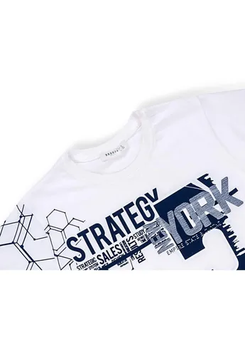 Бежевая демисезонная футболка детская "strategy" (10152-128b-beige) Breeze