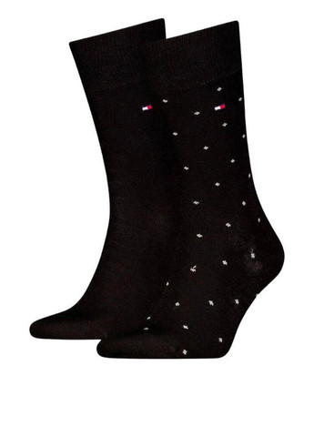 Чорні шкарпетки (2 пари) Tommy Hilfiger горошок (303686071)