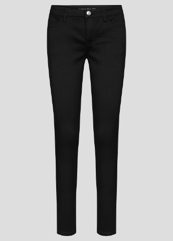 Черные кэжуал демисезонные зауженные брюки Orsay