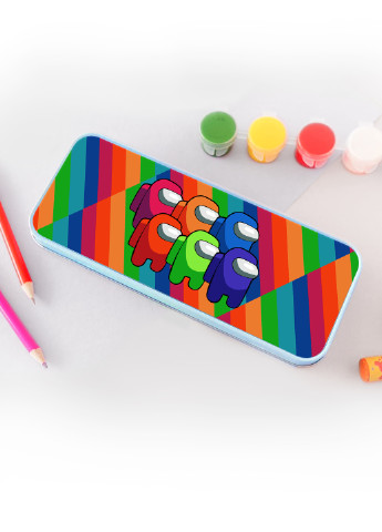 Пенал шкільний Амонг Ас (Among Us) (34408-2595-SK) MobiPrint (235038997)