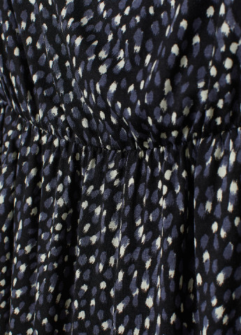Комбинезон H&M комбинезон-шорты абстрактный чёрно-белого кэжуал вискоза, трикотаж