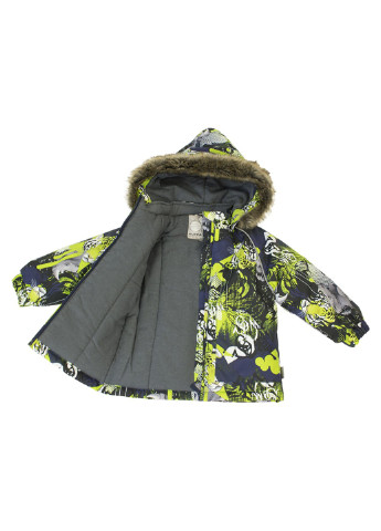 Лайм зимній комплект зимовий (куртка + напівкомбінезон) avery Huppa