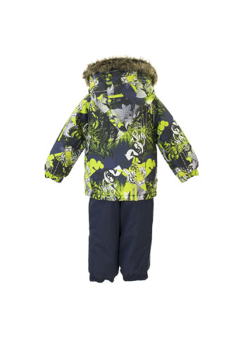 Лайм зимній комплект зимовий (куртка + напівкомбінезон) avery Huppa