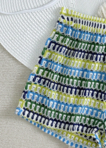 Комбінований літній купальник (бюст, трусики) роздільний SHEIN