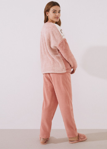 Розовая всесезон пижама (лонгслив, брюки) лонгслив + брюки Women'secret