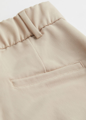 Бежевые кэжуал демисезонные классические, палаццо брюки H&M