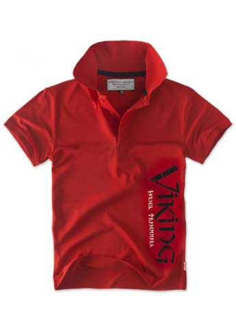 Красная футболка-поло для мужчин Dobermans Aggressive