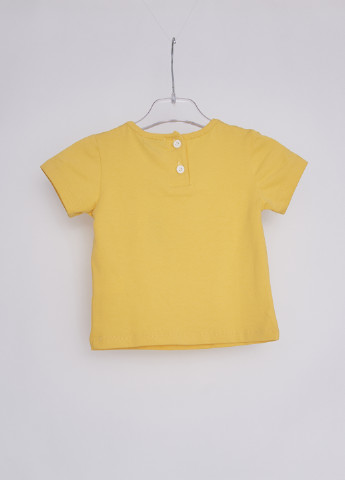 Желтая летняя футболка Marasil