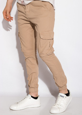 Песочные кэжуал демисезонные карго брюки Time of Style