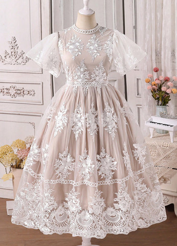 Бежева сукня SHEIN (365782597)