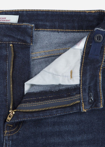 Темно-синие демисезонные прямые джинсы Levi's