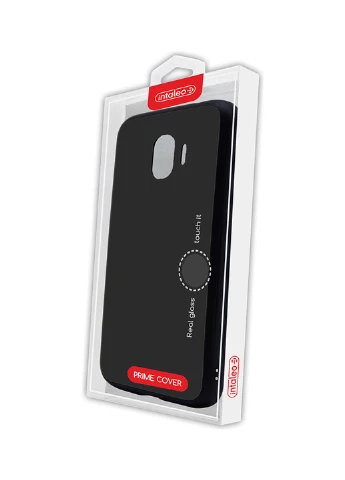Чохол (Real Glass) для Samsung J2 Pro (J250) 2018 (чорний) Intaleo для Samsung J2 Pro (J250) 2018 (черный) (131340229)