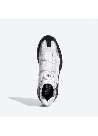 Черно-белые демисезонные кроссовки adidas