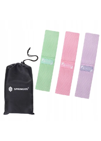Фітнес еспандер 3 шт Springos (213367545)