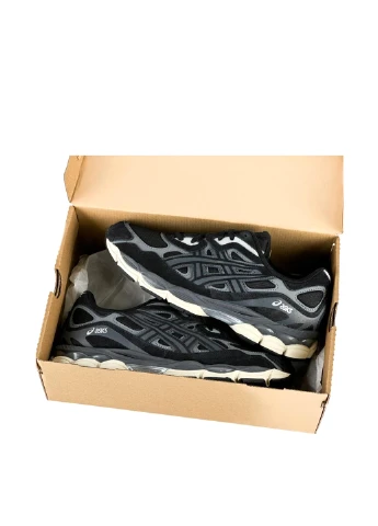 Чорні кросівки 1203a739-001 демісезон Asics Gel-NYC Black Black