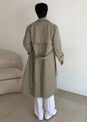 Плащ SHEIN тренчкот на гудзиках вільний (338187099)