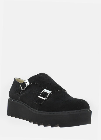 Favi Туфли RF1761-11 Черный черный з натуральная замша, — демисезон (248039739)