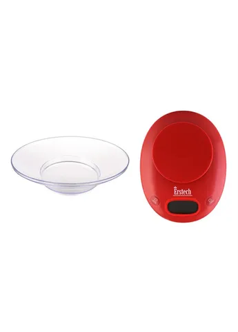 Весы кухонные EKS-5181-Red 5 кг Erstech (253611703)