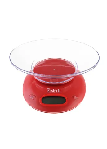 Весы кухонные EKS-5181-Red 5 кг Erstech (253611703)