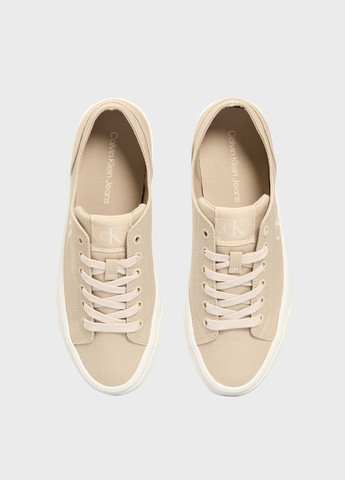 Бежевые кеды Calvin Klein Jeans