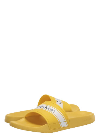 Желтые шлепанцы cashira 44-8 жёлтый Calvin Klein