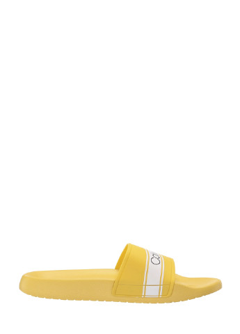 Желтые шлепанцы cashira 44-8 жёлтый Calvin Klein