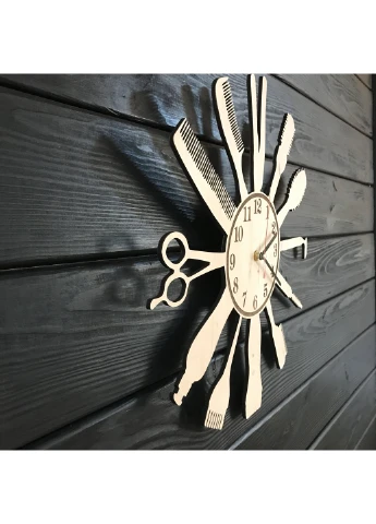 Настінний годинник в перукарню 7Arts (253566651)