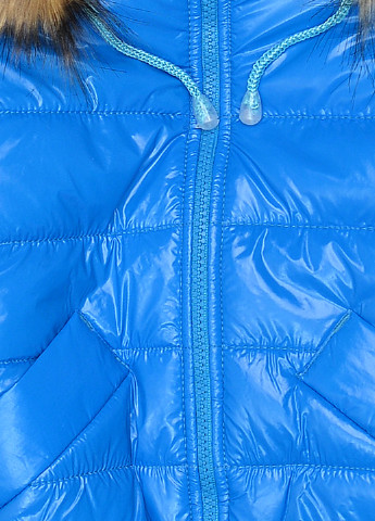 Синя демісезонна куртка "малюк на хутрі" Vestes