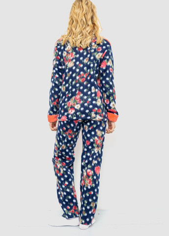 Коралловая зимняя пижама (свитшот, брюки) Ager