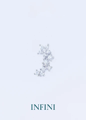 Пирсинг серебряный Infini (245692005)
