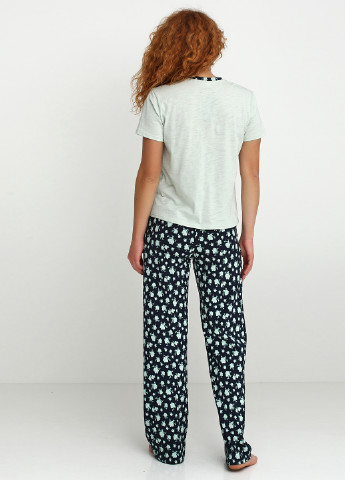 Мятная всесезон пижама (футболка, брюки) Jhiva