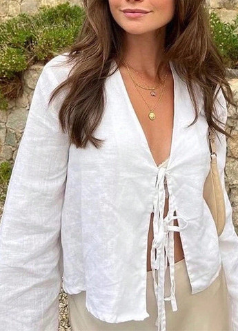 Белая блуза SHEIN