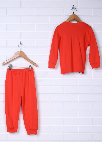 Червона всесезон піжама (кофта, штани) Moni